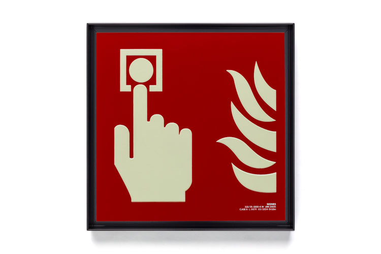 señal señalización emergencia evacuación direccional posicional exit signes signesshop