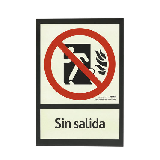 E50B-300 · Sin salida castellano · Paspartú negro