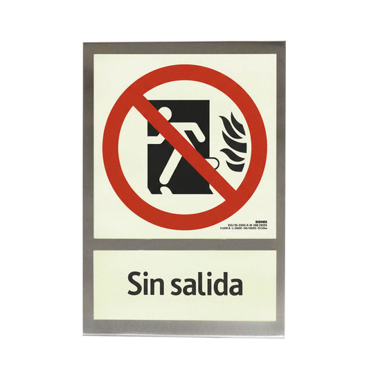 E50B-300 · Sin salida castellano · INOX