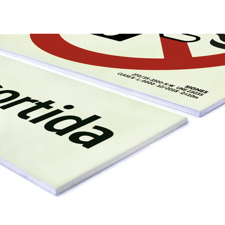 E50B-200 · Sense sortida catalán · Contraplaca