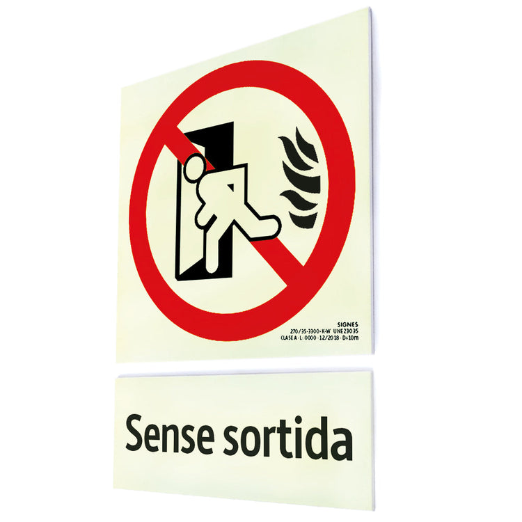 E50B-200 · Sense sortida catalán · Contraplaca