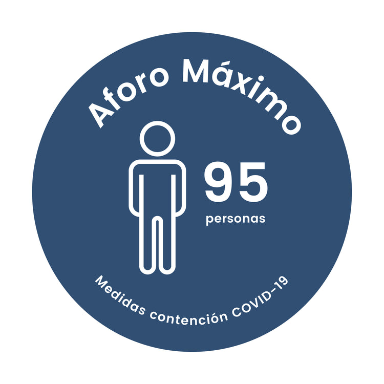 VE00 · Vinilo Aforo máximo locales
