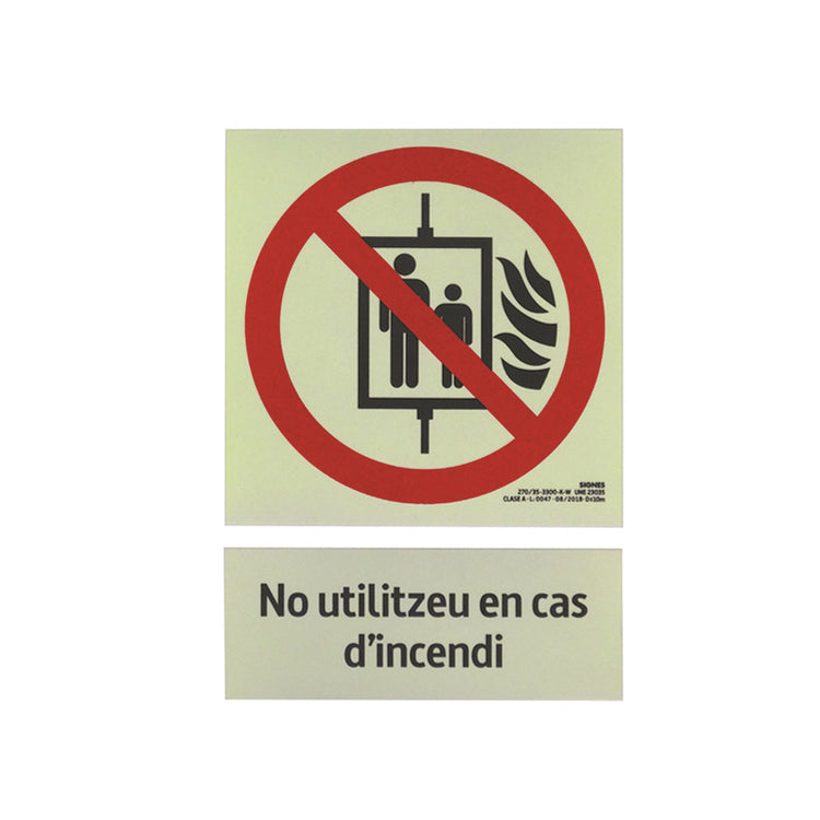 señal señalización emergencia evacuación direccional posicional exit signes signesshop incendio extinción