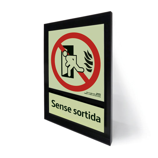 E50B-400 · Sense sortida · Marco aluminio