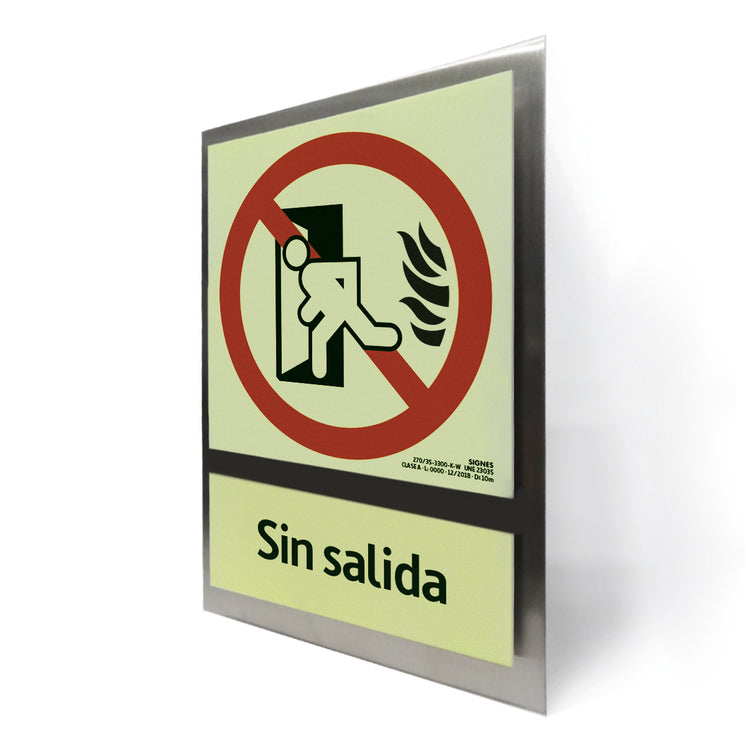 E50B-300 · Sin salida castellano · INOX