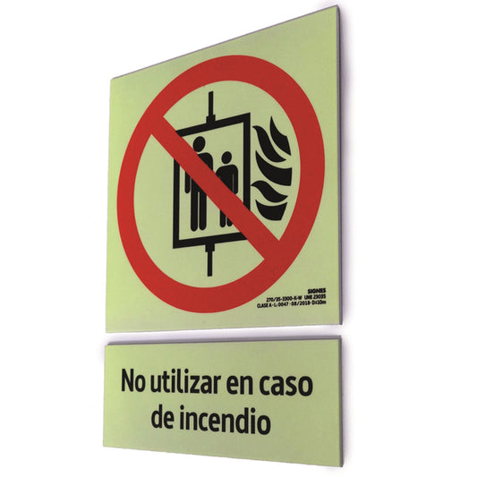 señal señalización emergencia evacuación direccional posicional exit signes signesshop incendio extinción