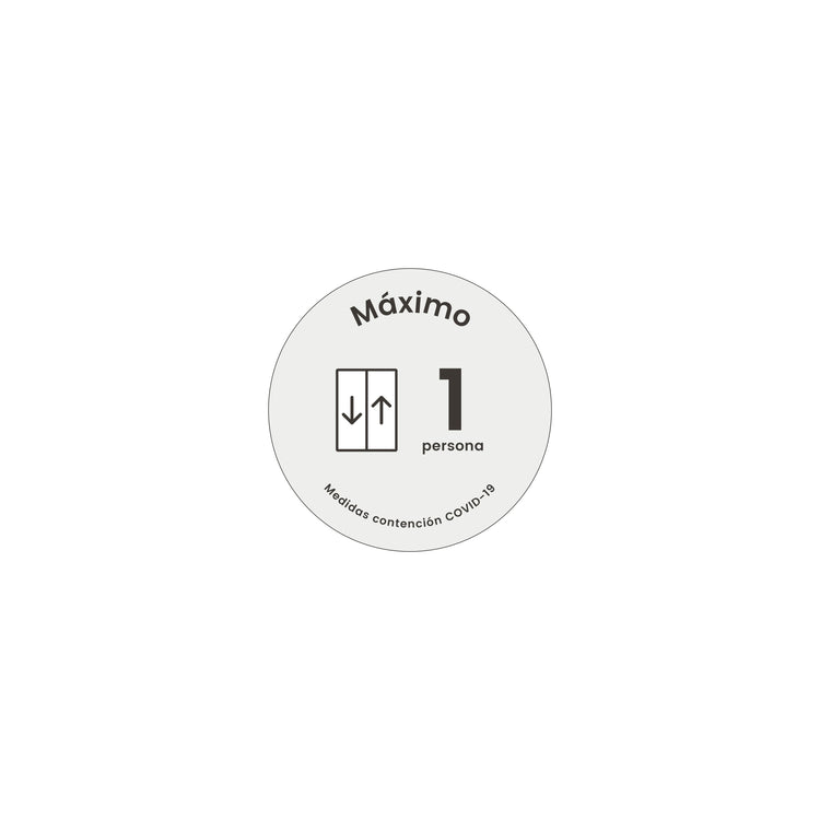 VJ01 · Vinilo Ascensor circular