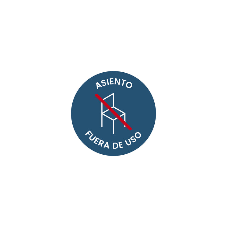 VK01 · Vinilo a suelo · Asiento (Pack 2 ud.)