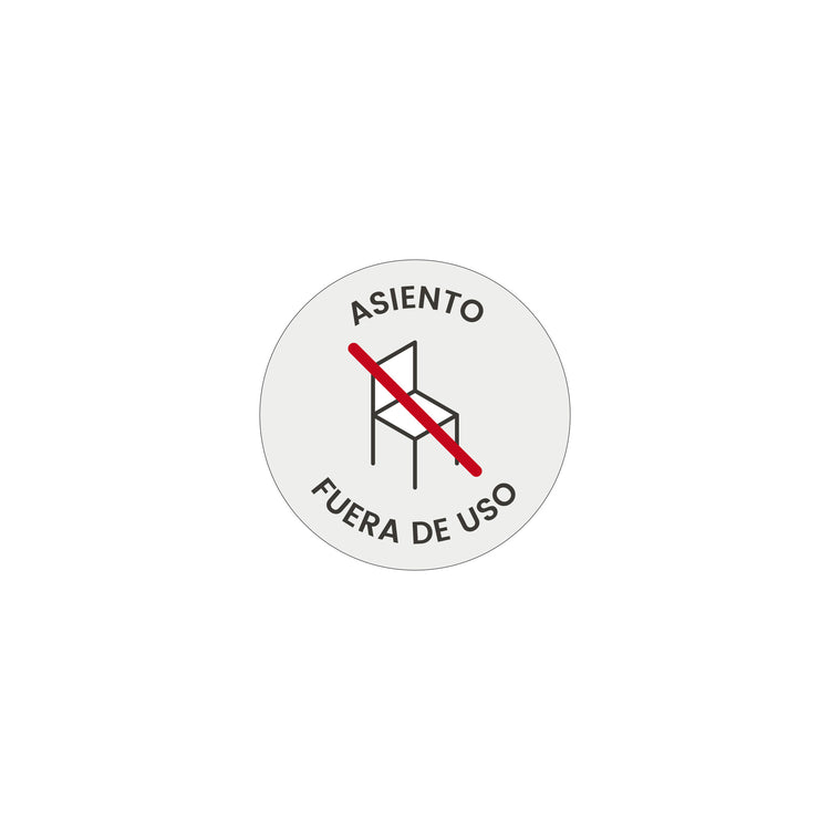 VK01 · Vinilo a suelo · Asiento (Pack 2 ud.)