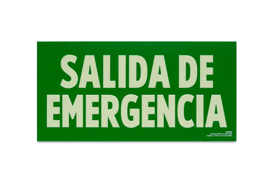 señal señalización emergencia evacuación direccional posicional exit signes signesshop