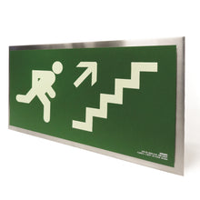 señal señalización emergencia evacuación direccional posicional exit signes signesshop