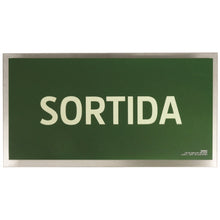 señal señalización emergencia evacuación direccional posicional exit signes signesshop