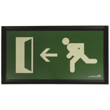 señal señalización emergencia evacuación direccional posicional exit signes signesshop