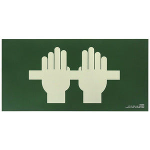 señal señalización emergencia evacuación direccional posicional exit signes signesshop