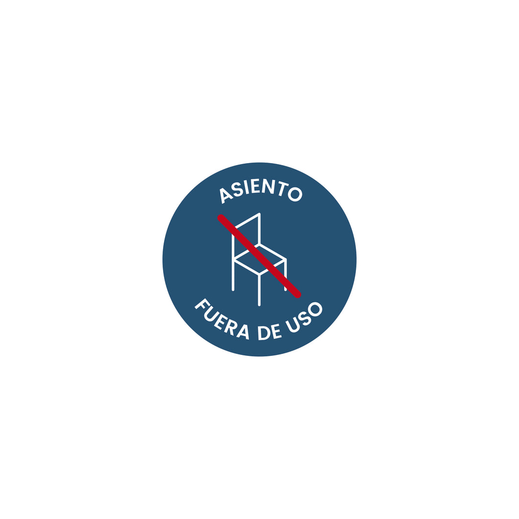 VK01 · Vinilo a suelo · Asiento (Pack 2 ud.)