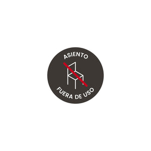 VK01 · Vinilo a suelo · Asiento (Pack 2 ud.)