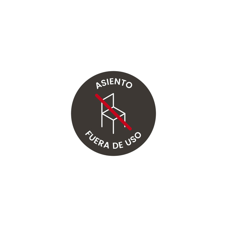 VK01 · Vinilo a suelo · Asiento (Pack 2 ud.)