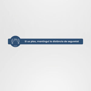 WI00 · Vinilo a suelo · Distancia de seguridad (Pack 3 ud.)